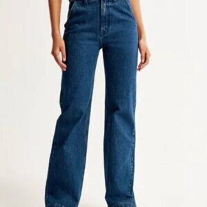 Abercrombie 90s Relaxed High Rise Trouser Jeans